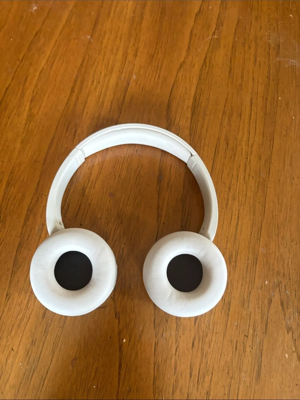Sony On-Ear Headphones — Cream